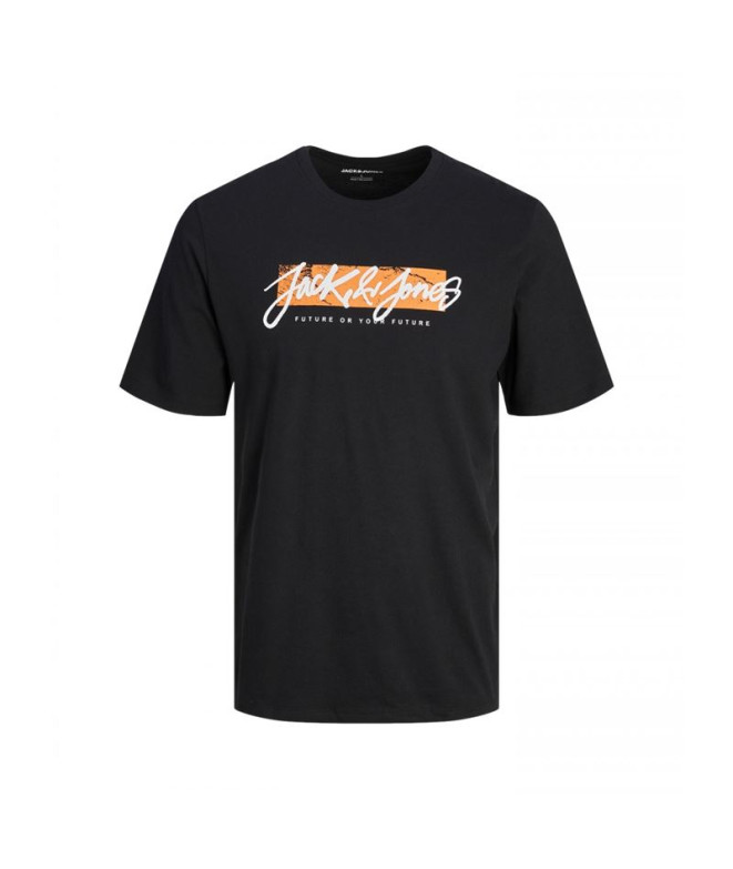 Camiseta Jack and Jones tiley Crew Negro Infantil