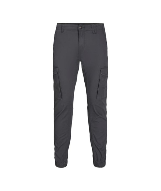 Calça Homem Jack And Jones Paul Flake Cargo Asfalto Asfalto