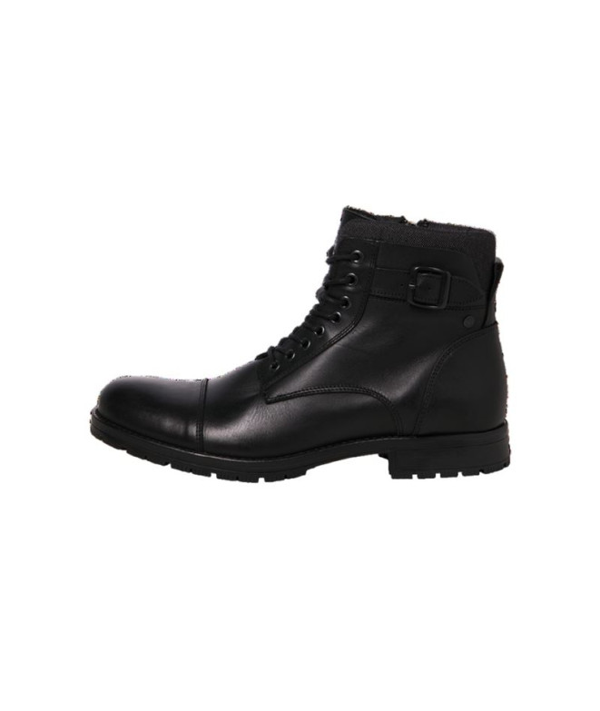 Botas Jack e Jones Jfwalbany Couro Antracite Antracite Homem