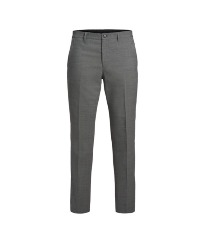 Calça Homem Jack & Jones rsolaris Trouser Melange cinzento claro