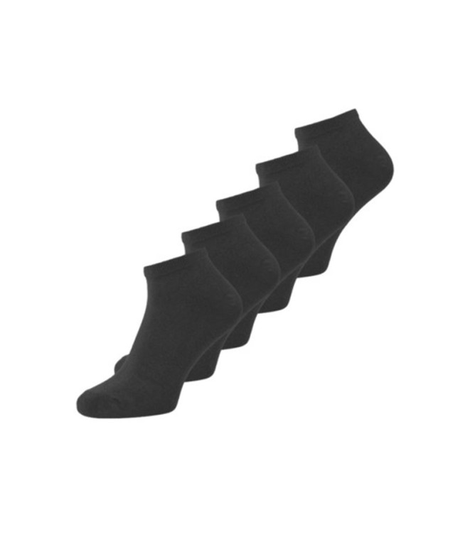 Calcetines Jack and Jones Jacdongo 5 Pack Black Hombre