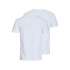 T-shirt Jack and Jones Jacbasic 2 Pack Blanc Homme