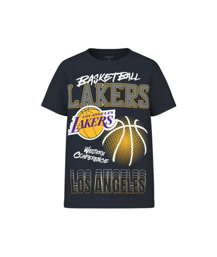 Camiseta nomear mjyg Nba Box Ous Dark Sapphire Infantil