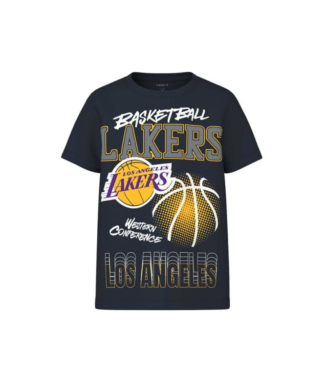 Camiseta nomear mjyg Nba Box Ous Dark Sapphire Infantil