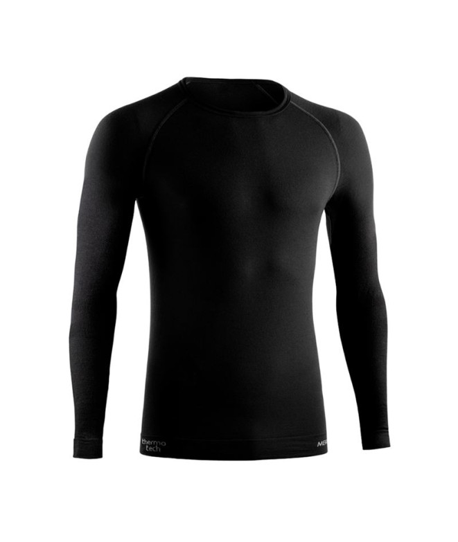 Camiseta Trail Lurbel Homem from Merino Lite Long Sleeves Preto