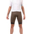 Ciclismo Calções com babete Hemon Feel The Adventure Gravel Cocoa Homem