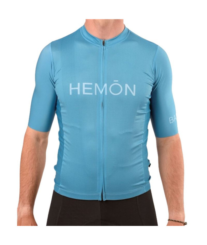 Ciclismo Jersey by Hemon Basic M/C Petrol Homem