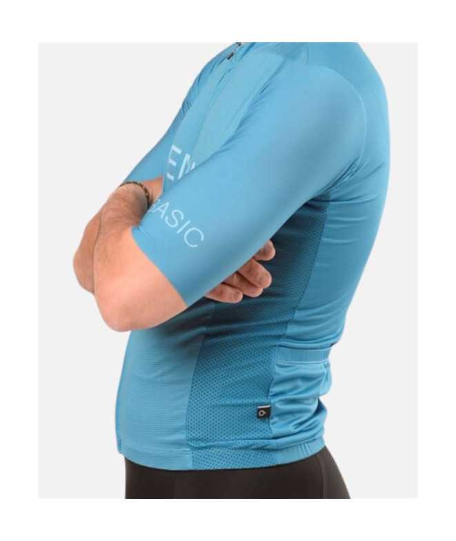 Ciclismo Jersey by Hemon Basic M/C Petrol Homem