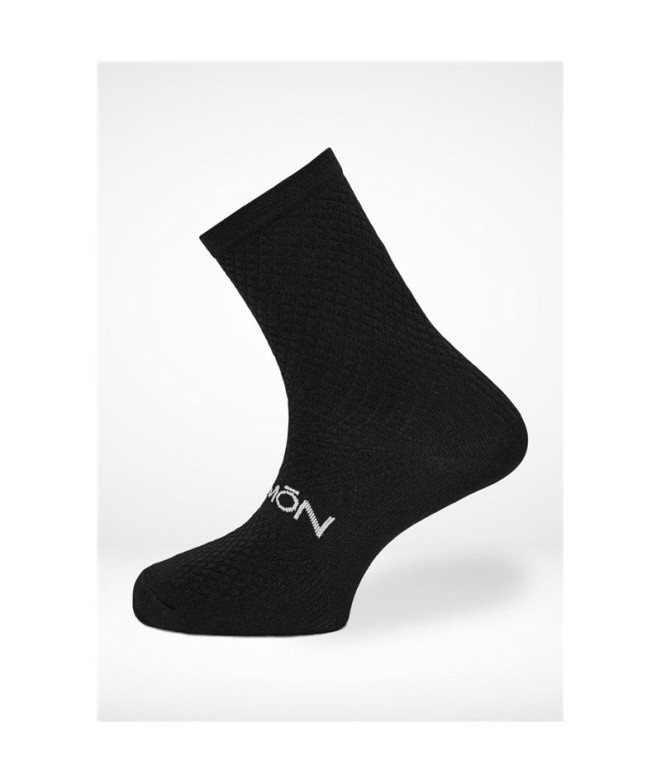 Meias Ciclismo de Fedaia Negro