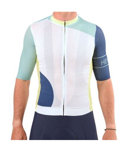 Cyclisme Maillot Hemon Prestiggio M/C Blanc Homme