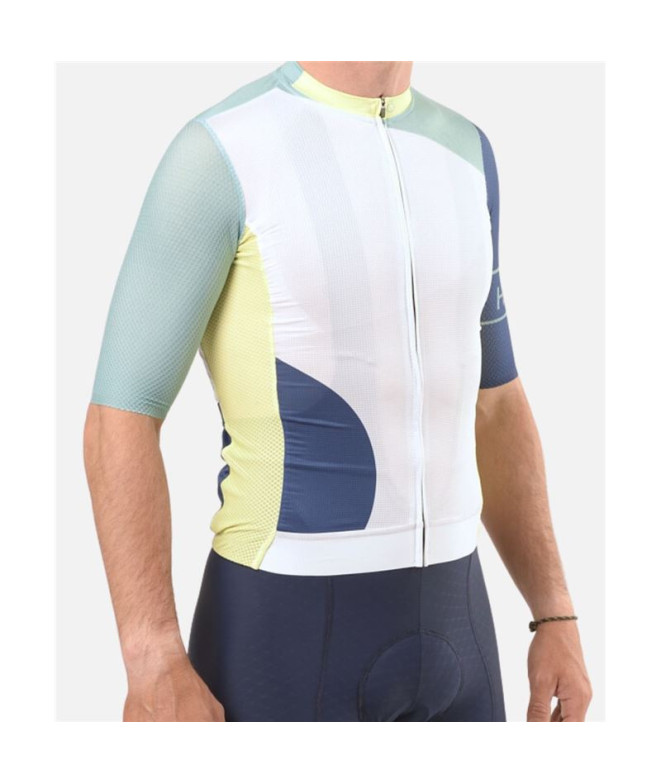 Ciclismo Camisola Hemon Prestiggio M/C Branco...