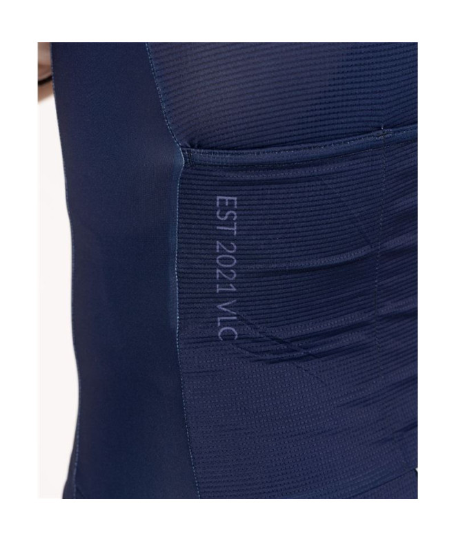 Maillot de Cyclisme Hemon Pro Gaia M/C Bleu Homme