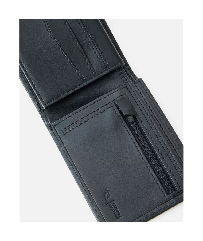 Carteira Rip Curl Homem Stashed Rfid All Day Preto