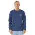 Moletom Rip Curl Stapler Crew Homem Azul