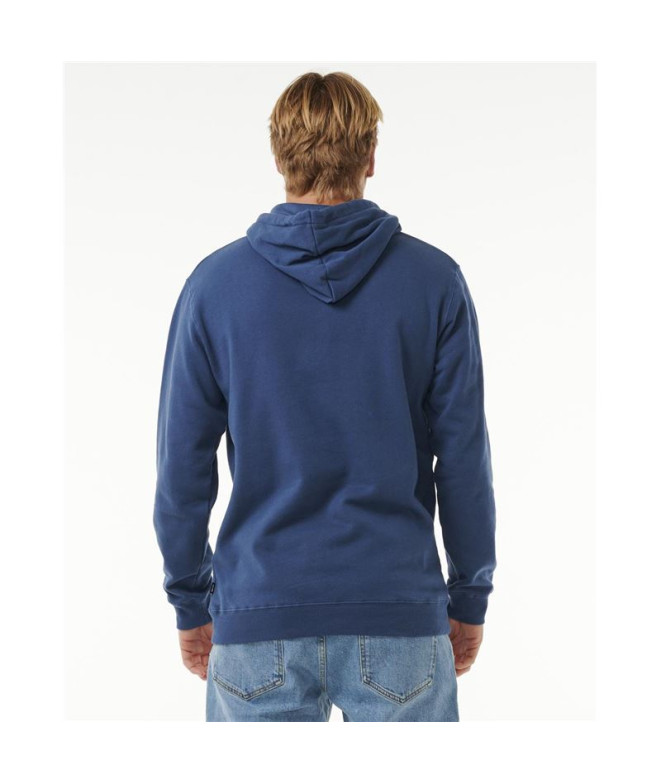 Sweat Rip Curl Stapler Hood Homme Bleu