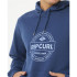 Moletom Rip Curl Stapler Hood Homem Azul