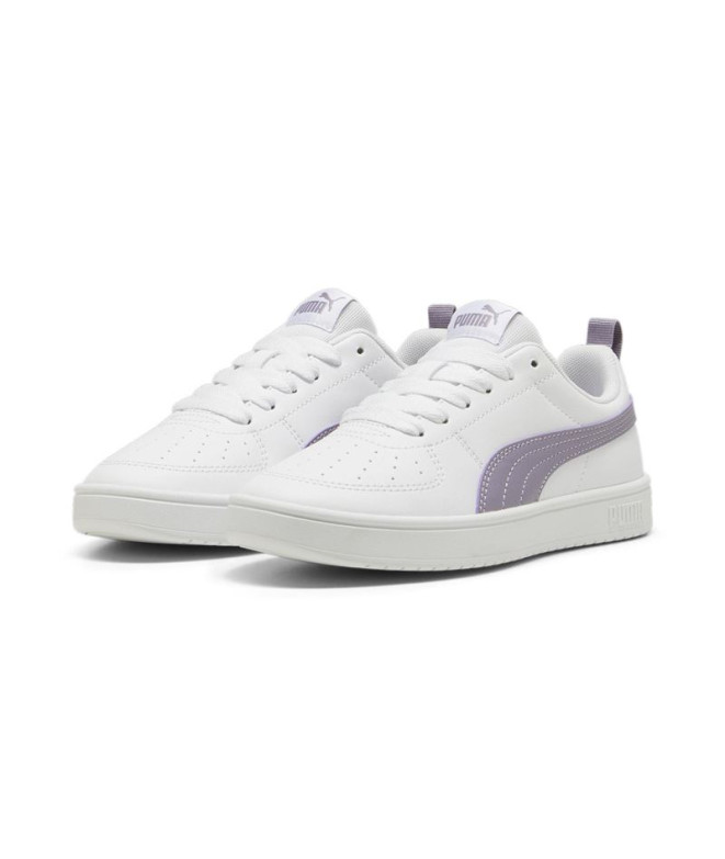Zapatillas Casual Puma Rickie Infantil Blanco
