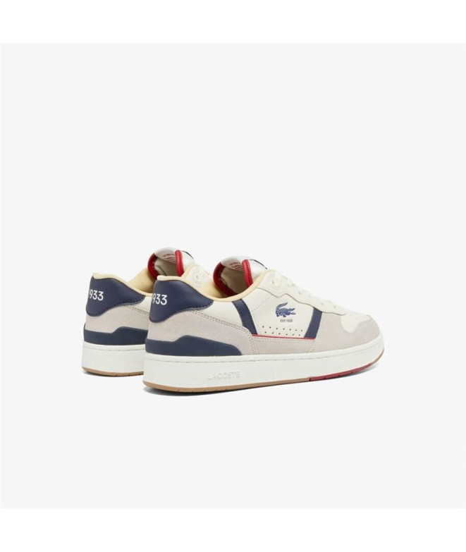 Chaussures Lacoste T-Clip Set 224 9 Homme Blanc