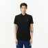 Polo Lacoste Chemise Col Bord-Cotes Negro