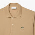 Polo Lacoste Camisa de noite Col Bord-Cotes Bege