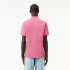 Polo Lacoste Camisa de noite Col Bord-Cotes Rosa