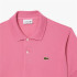 Polo Lacoste Chemise Col Bord-Cotes Rosa