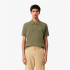 Polo Lacoste Chemise Col Bord-Cotes Verde