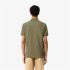 Polo Lacoste Chemise Col Bord-Cotes Verde