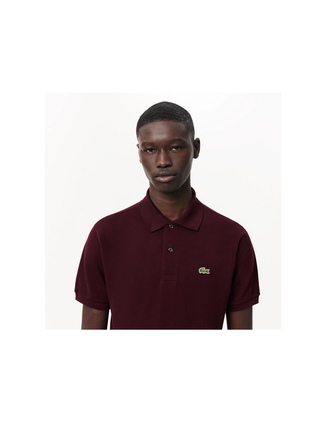 Polo lacoste burdeos online