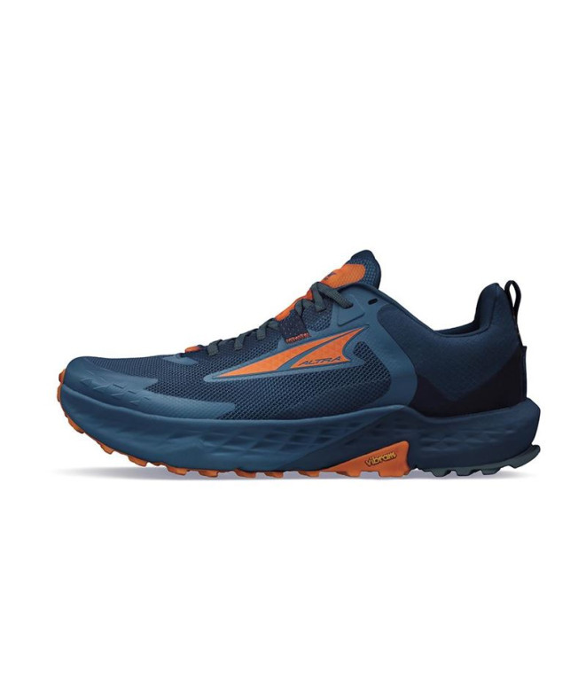 Sapatilhas Trail Altra de Timp 5 Azul/Laranja Homem