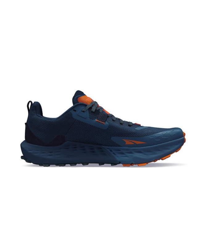 Chaussures Trail Altra de Timp 5 Bleu/Orange Homme
