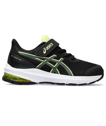 Sapatilhas de Running ASICS Gt-1000 12 Ps Infantil Preto