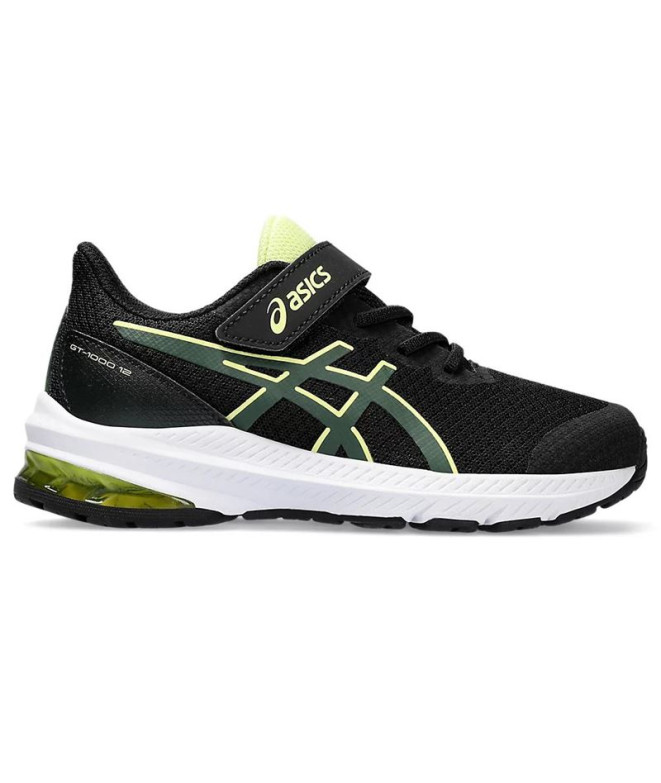 Sapatilhas Running Infantil por ASICS Gt-1000 12 Ps Preto