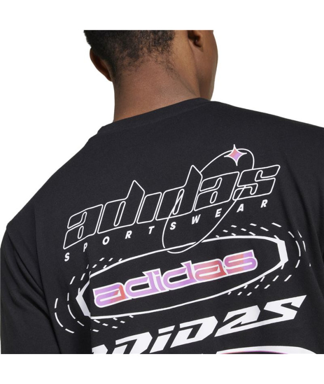 Camiseta adidas Homem Gráfico de verão da House...