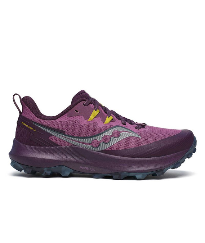 Chaussures Trail Saucony de Peregrine 14/ Pourpre Femme