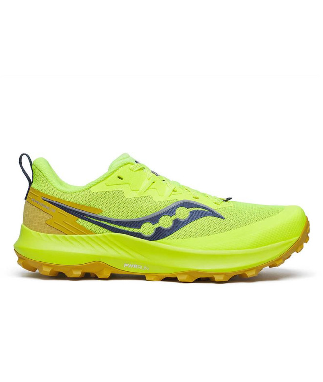 Zapatillas de Trail Saucony Peregrine 14  Amarillo Hombre