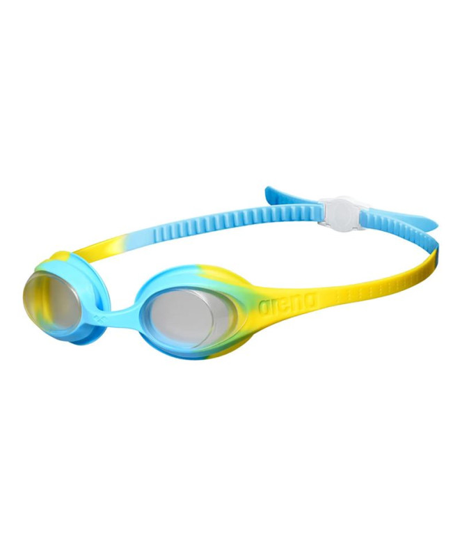 Gafas de natação Arena Spider Kids Amarelo/azul Infantil