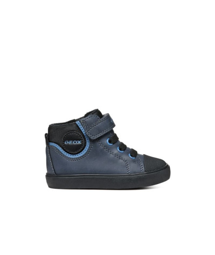 Zapatillas Geox Gisli B. C - Gbk Cer.+Nylon Niño Azul...