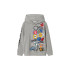 Moletom name it mjusty Nba Wh Unb Ous Cinzento Melange Infantil