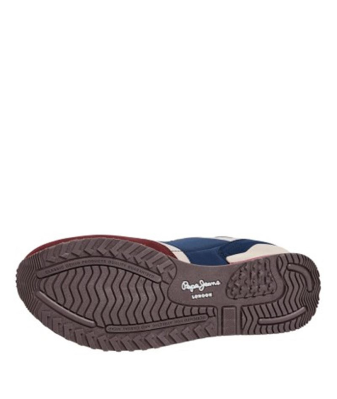 Sapatilhas Pepe Jeans London Marca Uva Roxa Homem