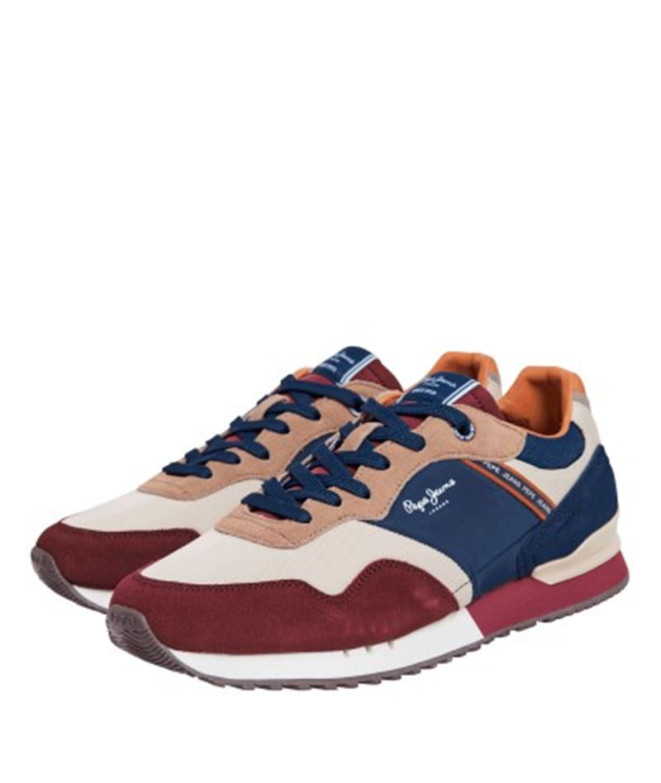 Sapatilhas Pepe Jeans London Marca Uva Roxa Homem