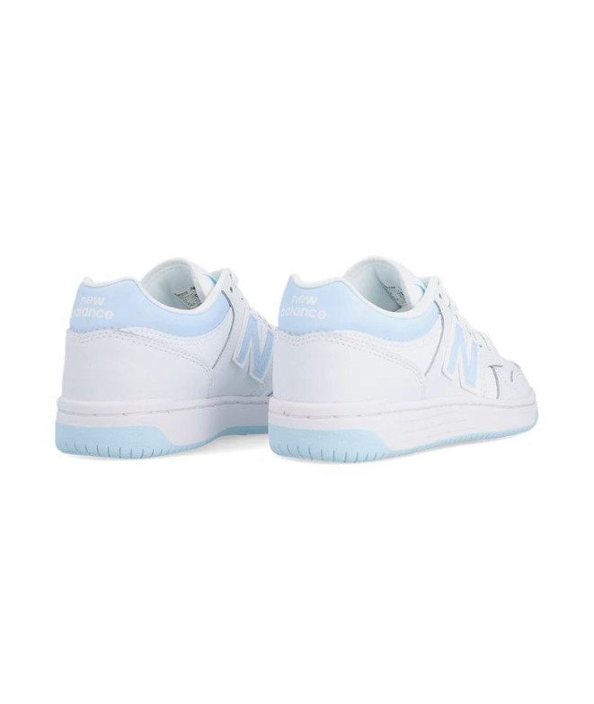 Sapatilhas New Balance Infantil 480 Branco Azul