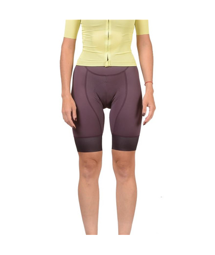 Culotte de Ciclismo Hemon Passo Corto - Burdeos  Mujer