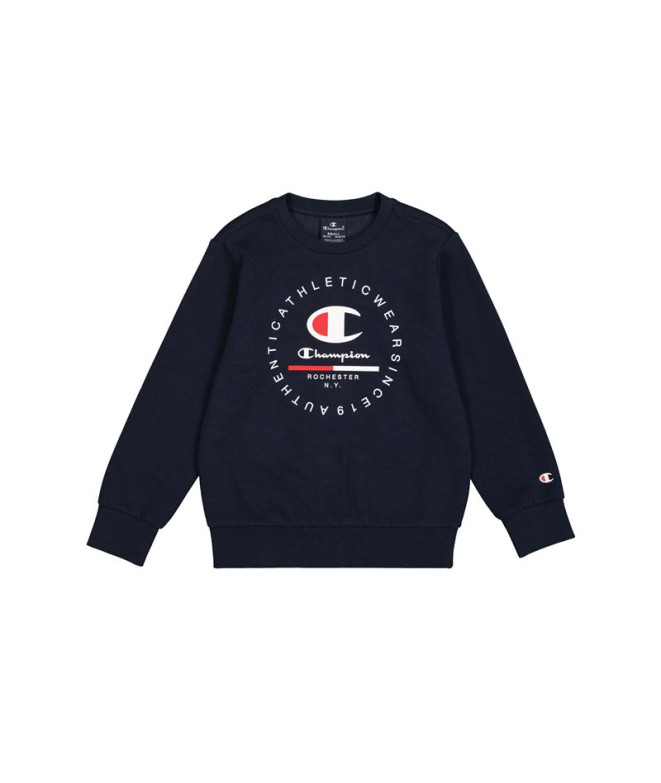 Sudadera Champion Crewneck Sweatshirt Hombre Azul