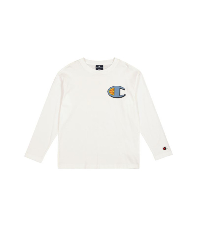 Camiseta Champion Crewneck T-Shirt Hombre Blanco