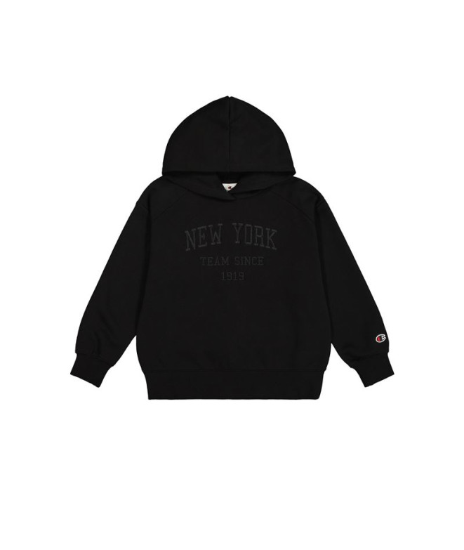 Sudadera Champion Hooded Sweatshirt Hombre Negro
