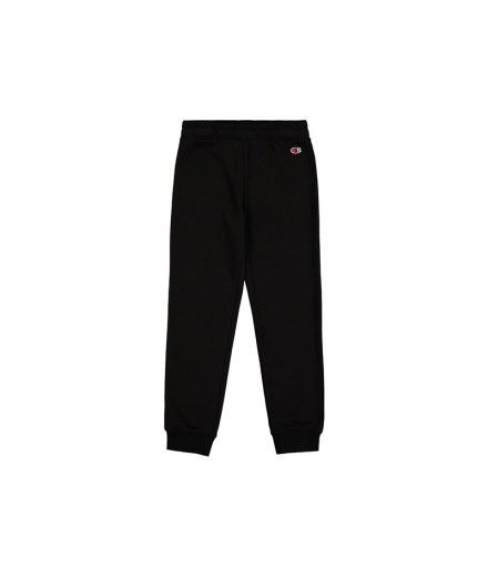 Pantalones Champion Rib Cuff Infantil Negro Pantalones Champion Rib Cuff Infantil Negro