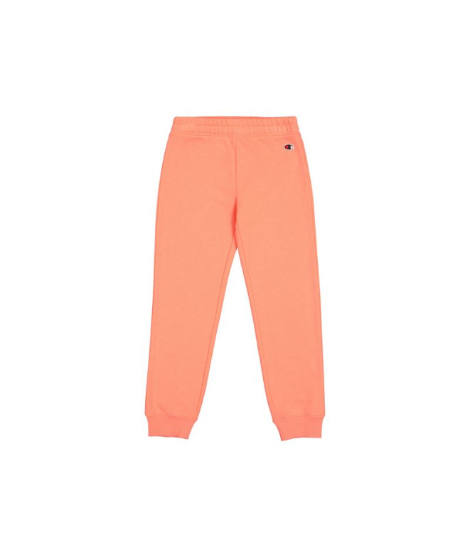 Pantalones Champion Rib Cuff Pants Infantil Coral