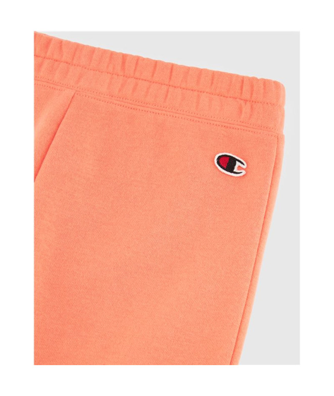 Calça Champion Rib Cuff Pants Infantil Coral