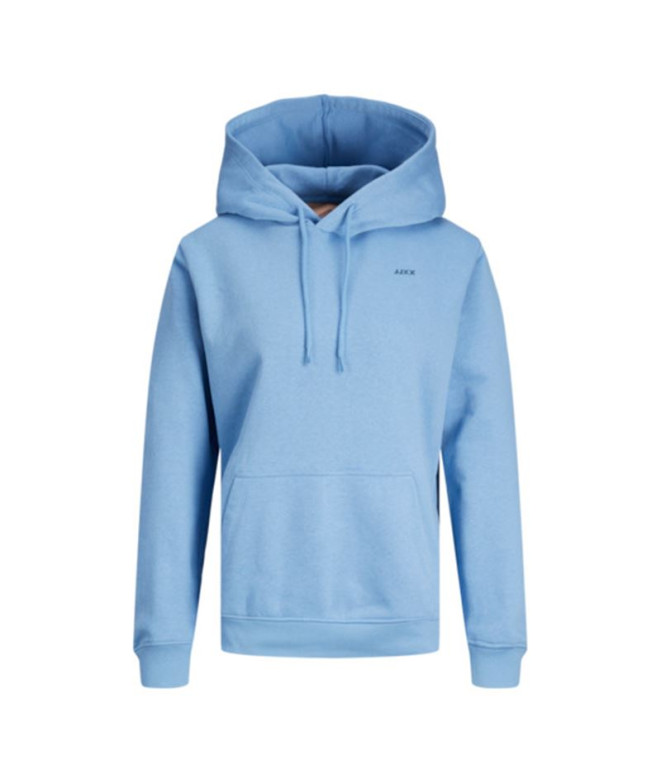 Sweat Jack & Jones Jxabbie Rlx Ls Every Hood Swt Noos Silver Lake Blue